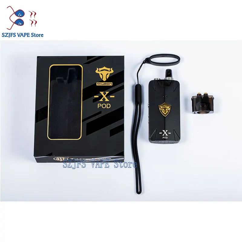 Billige ThunderHead Kreationen X POD System Kit RBA Version Zerstäuber 1000mAh eingebaute batterie mod box pod Elektronische Zigarette Vape Kit