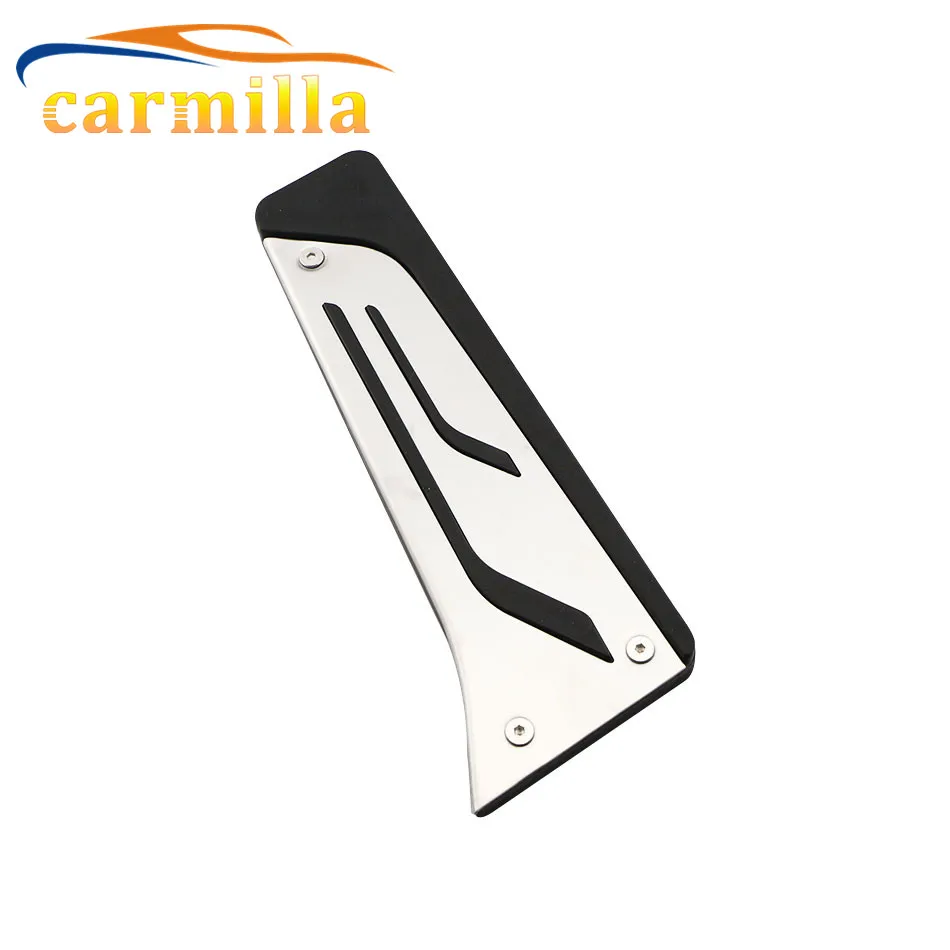 Крышка педали Carmilla из нержавеющей стали для BMW F20 F30 F31 116i 118i 120i 125i 218i 316i 318d 318i 320i 328i