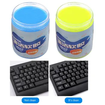 

Car Cleaning Glue Slime Automobile Cup Holders Sticky Jelly Gel Compound Dust Wiper Cleaner