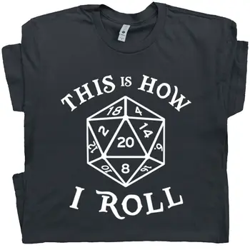

20 Sided Dice T Shirt Dungeons and Dragons Magic The RPG Master Gathering D&D