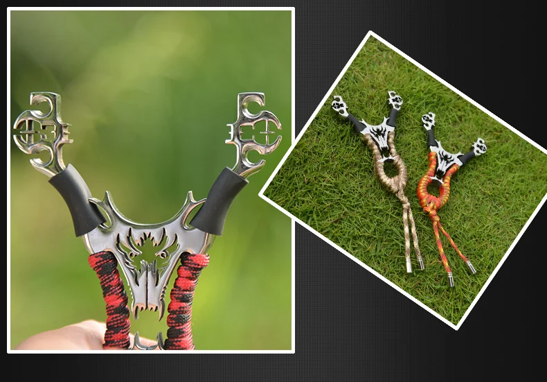 Wire-electrode Cutting Wolf Outdoor Stainless Steel Slingshot Maker Jingang Athletic 304 Precision Titanium Steel nan lang Tradi