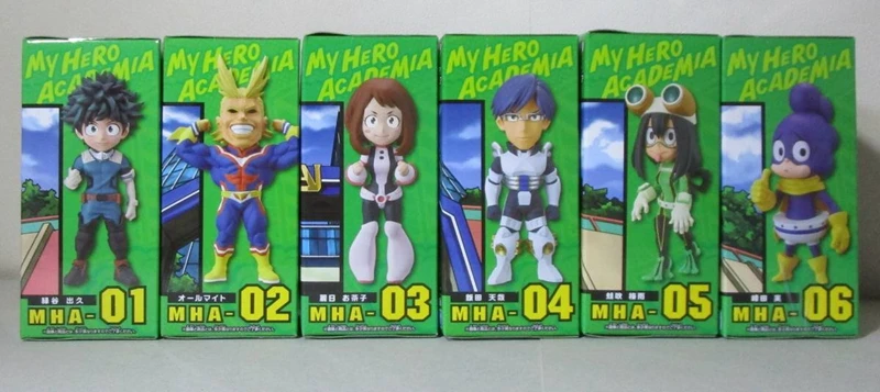 WSTXBD BANPRESTO мой герой Academy WCF URAVITY Midoriya Deku все игрушки фигурка модель куклы Brinquedos