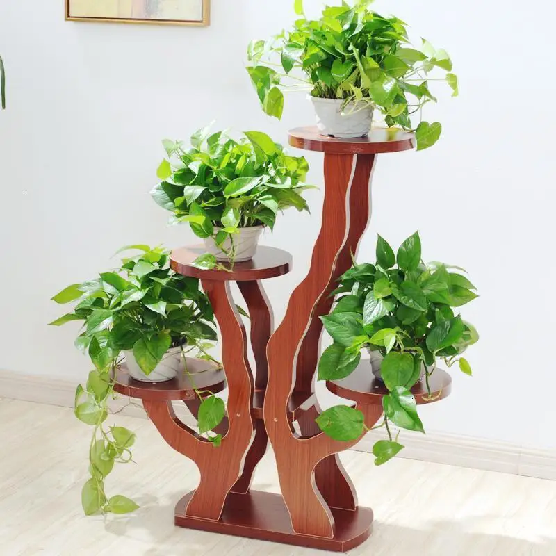 Para садовые полки Escalera Decorativa Madera для Varanda Suporte Flores стойка уличных цветов полка