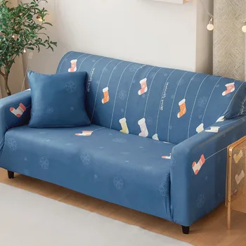 

SOFTBATFY Printed Stretch Sofa Cover Elastic Couch Sofa Covers Seat Bench Cover For Hotel Party Banquet Slipcovers Dropshipping