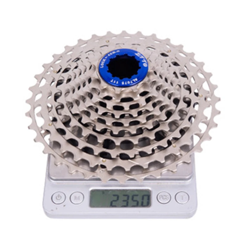 

Bike 10 S Cassette Freewheel Flywheel 11-13-15-17-19-21-24-28-32-36T Silver 235g