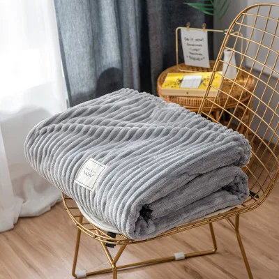 Стиль, фланелевое одеяло, чистый цвет, одеяло для отдыха, простое многоцелевое одеяло, синтетическое одеяло, покрывало для дивана, одеяло - Цвет: silver