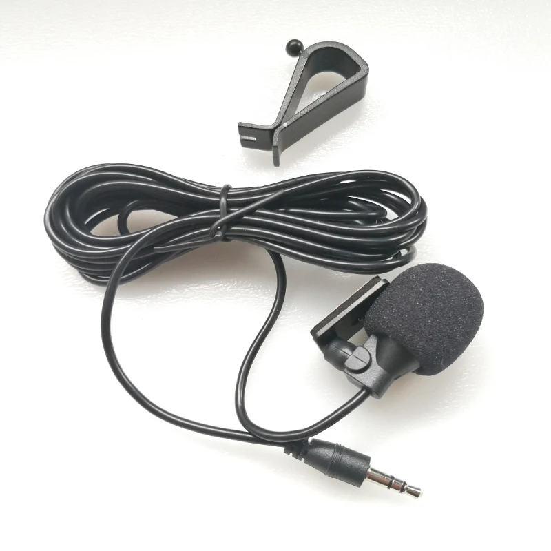 300cm Mono/ Stereo HD Audio Car DVD Microphone 2.5mm/ 3.5mm Car GPS Navigator Bluetooth Microphone Omnidirectional Microphone