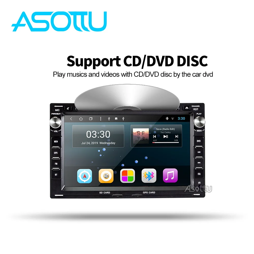 Автомобильный dvd диск Asottu с android 9 0 для старого VW PASSAT B5 B6 Transporter T4/T5 Bora Passat Mk5 Golf Mk4 Polo