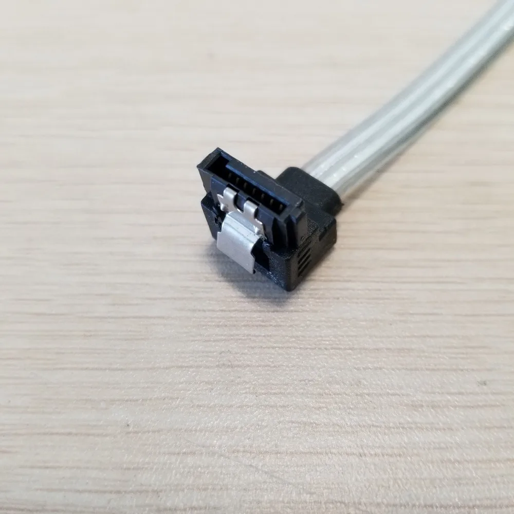 90 degree right angle Ultrashort SAS Cable SATA3 Hard Drive Data Cable 10cm