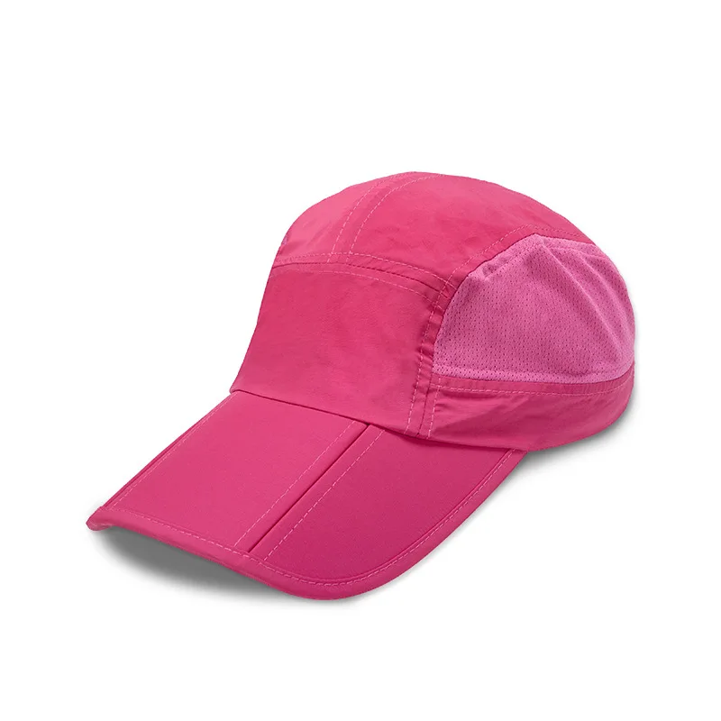 Rose Red Maleroads быстросохнущая уличная шляпа от солнца для рыбалки, пешего туризма, Беговая шапка, Спортивная дорожная дышащая упаковочная сетчатая бейсболка шапка Панама - Цвет: Rose Red