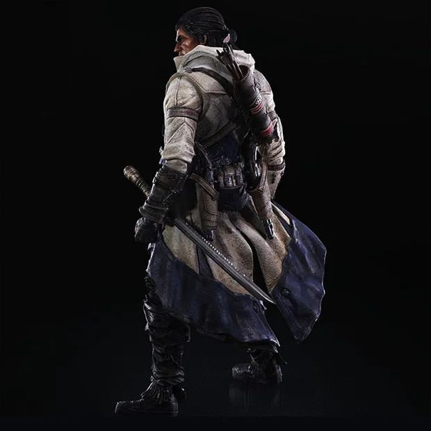 PA kai Assassins Creed Модель Действие игры фигурки Играть Искусство 27 см Коннор ратохнхайк тон модельные игрушки, коллекционные подарки