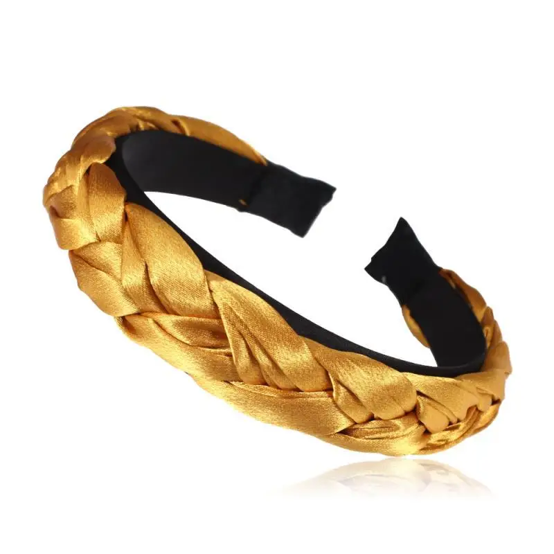 1PC New Korean Wide-brimmed Cloth Art Hair Bands Head Bands Hair Accessories HeadWear Headdress