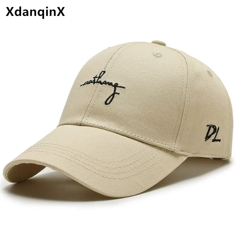 

XdanqinX Men's Hat Tide Baseball Caps Korean Version All-match Casual Spring Sun Shade Sunhat Youth ins Fashion Women Sports Cap