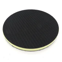 1*Sanding Pad Accessories 6inch 150mm PU Foam Interface Pad For Hook Loop Sander Disc Accessories