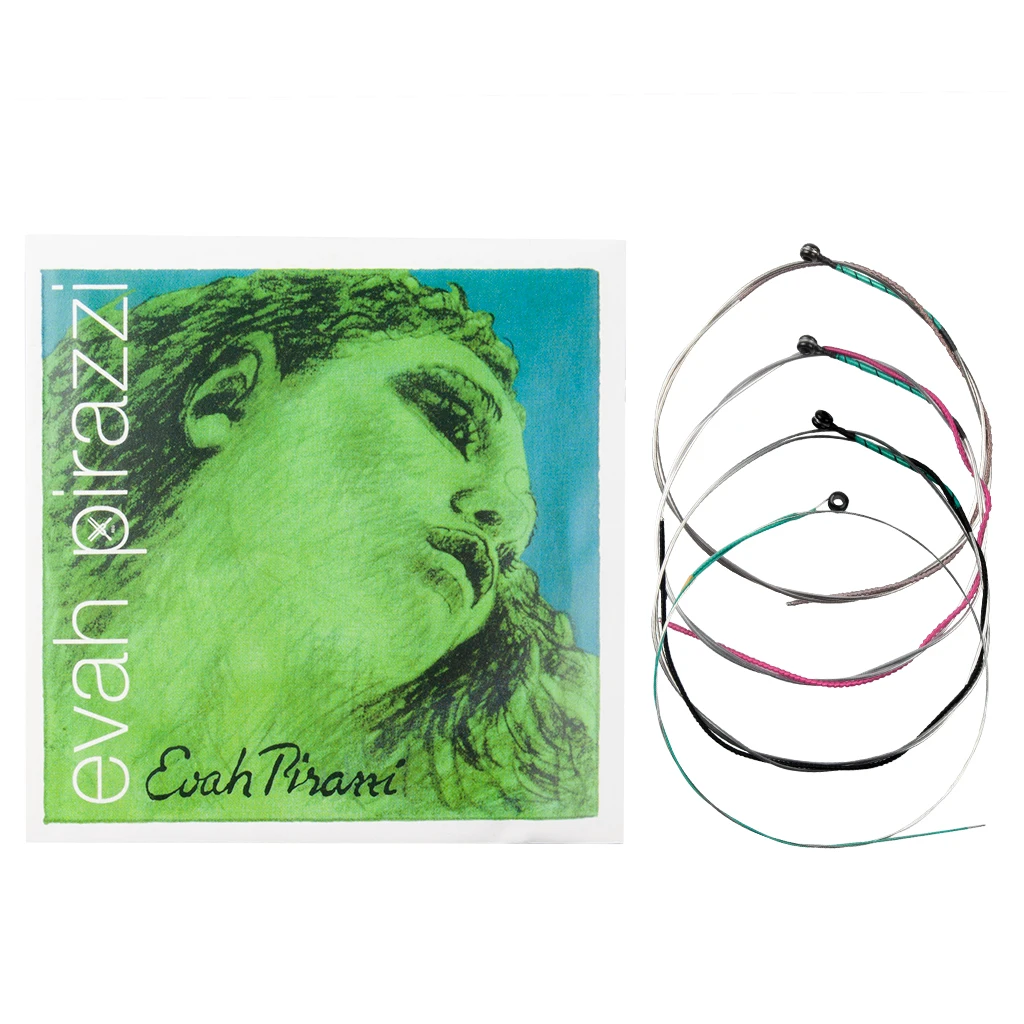 Пирастро Evah Pirazzi 4/4, набор струн для скрипки, сливери, сталь среднего калибра, стальной шарик, E Corda, скрипка, немецкий дизайн