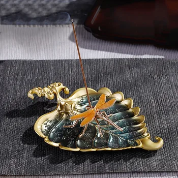 

Arabic Incense Burner Agarwood Sandalwood Golden Meditation Zen Incense Holder Quemador De Incienso Home Decor Burners DA60XX