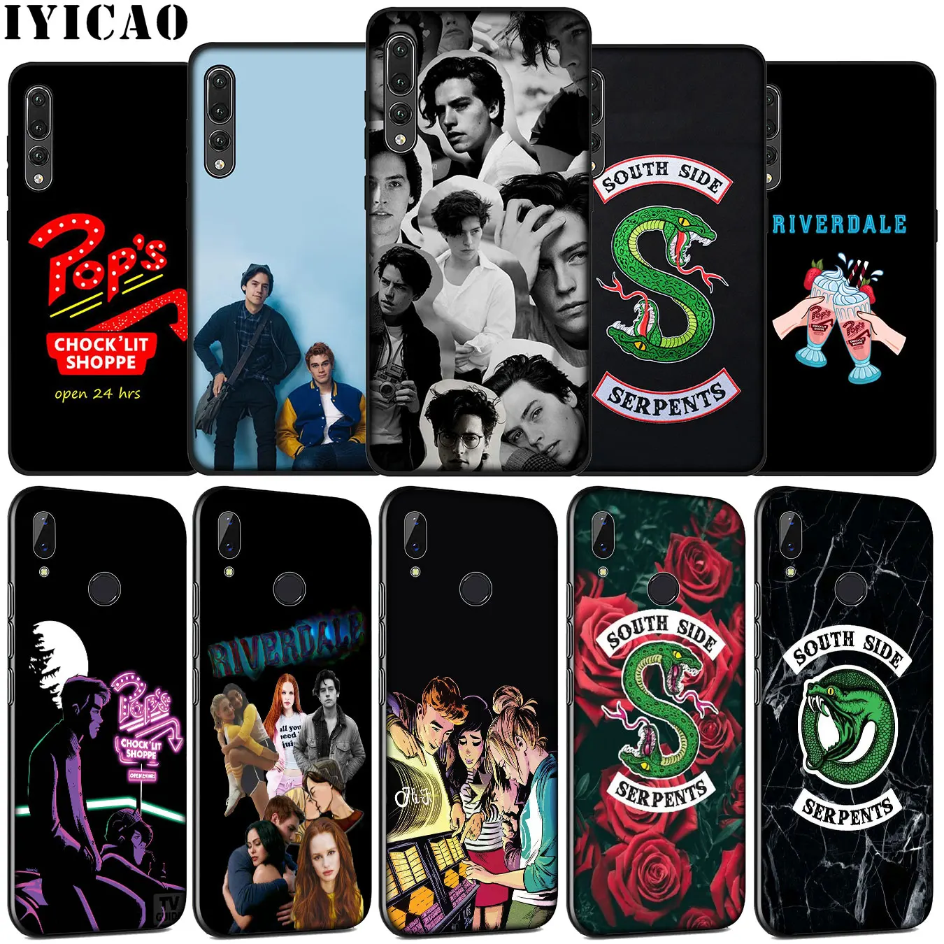 Riverdale South Side Jughead Jones Soft Phone Case for Huawei P30 P20 Pro P10 P9 Lite Mini 2017 2016 Cover P Smart Z 2019 | Мобильные