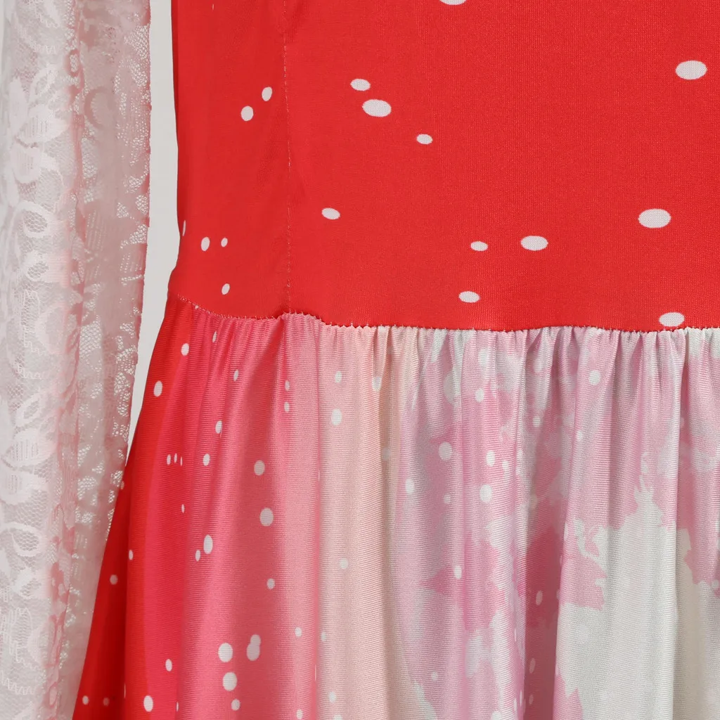 Рождественское платье Санта Клауса женское винтажное Vestido Mujer Дамское