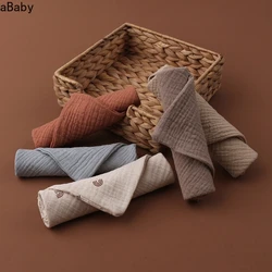 5pcs Baby Saliva Towel Absorbent Baby Burp Cloth Handkerchief Newborn Washcloth