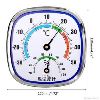 

Thermometer and Hygrometer Analog Humidity Gauge Temperature Monitor Indoor Outdoor Wang Hang & Stand NO BATTERY NEEDED O31 20