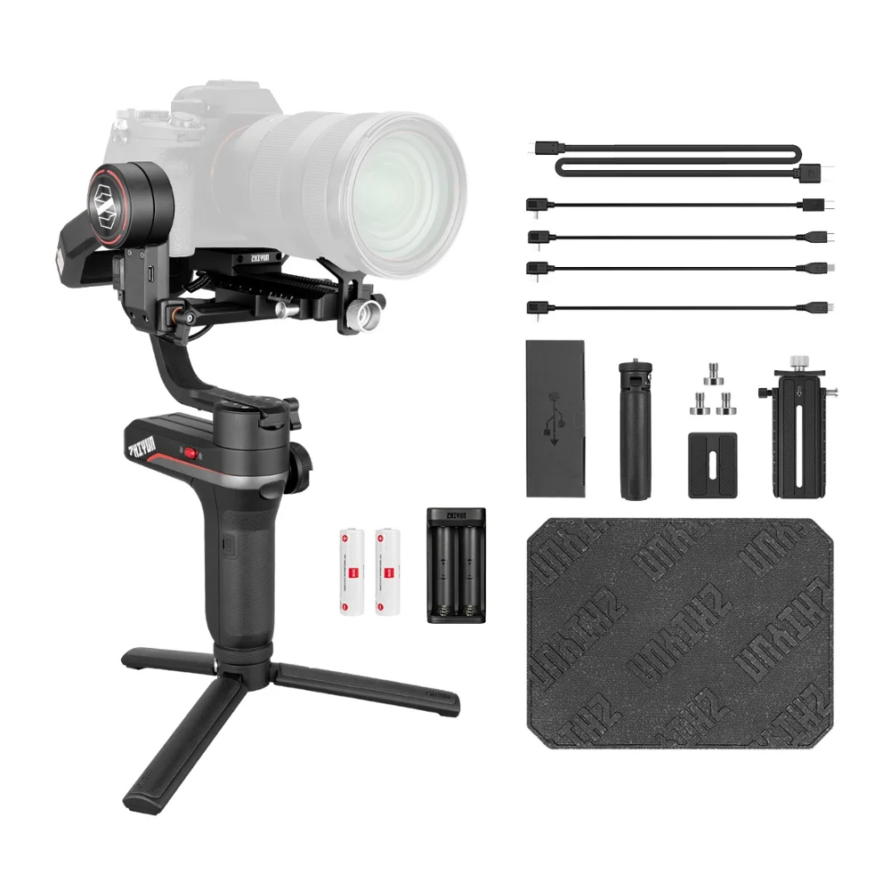 weebill s Zhiyun Weebill S 3-осевой ручной шарнирный стабилизатор для камеры GoPro для DSLR и беззеркальных Камера для sony цифрового фотоаппарата Panasonic LUMIX цифровой зеркальной камеры Nikon Canon - Комплект: weebill s