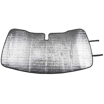 

Windshield Sunshade UV Ray Reflector Sunshade Visor for Ford F150 2015-2019