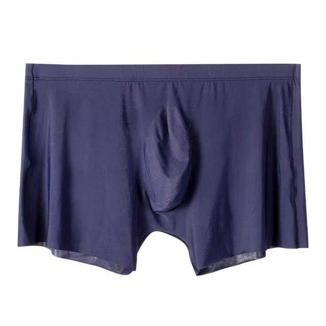 Seamless Men Boxers Luxury Silk Boxers - China Soft Boxer and