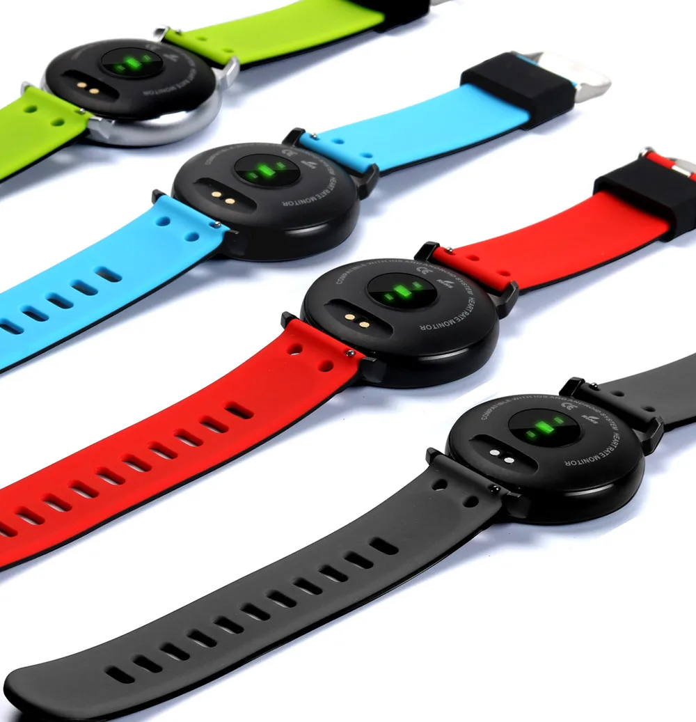 OLED HD Смарт-часы измерение кровяного давления кислорода Bluetooth носимые устройства трекер активности для Android iOS