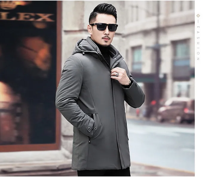 Зимняя мужская брендовая одежда из утиного пуха размера плюс 10XL 9XL 8XL, 90% белый утиный пух, куртки с капюшоном, бесшовные теплые пуховики