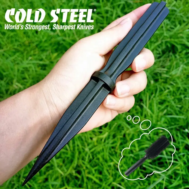 United States Cold Steel Comb 92hc Plastic Steel Outdoor Women S Self Defense Weapon Safety Survival Aliexpress