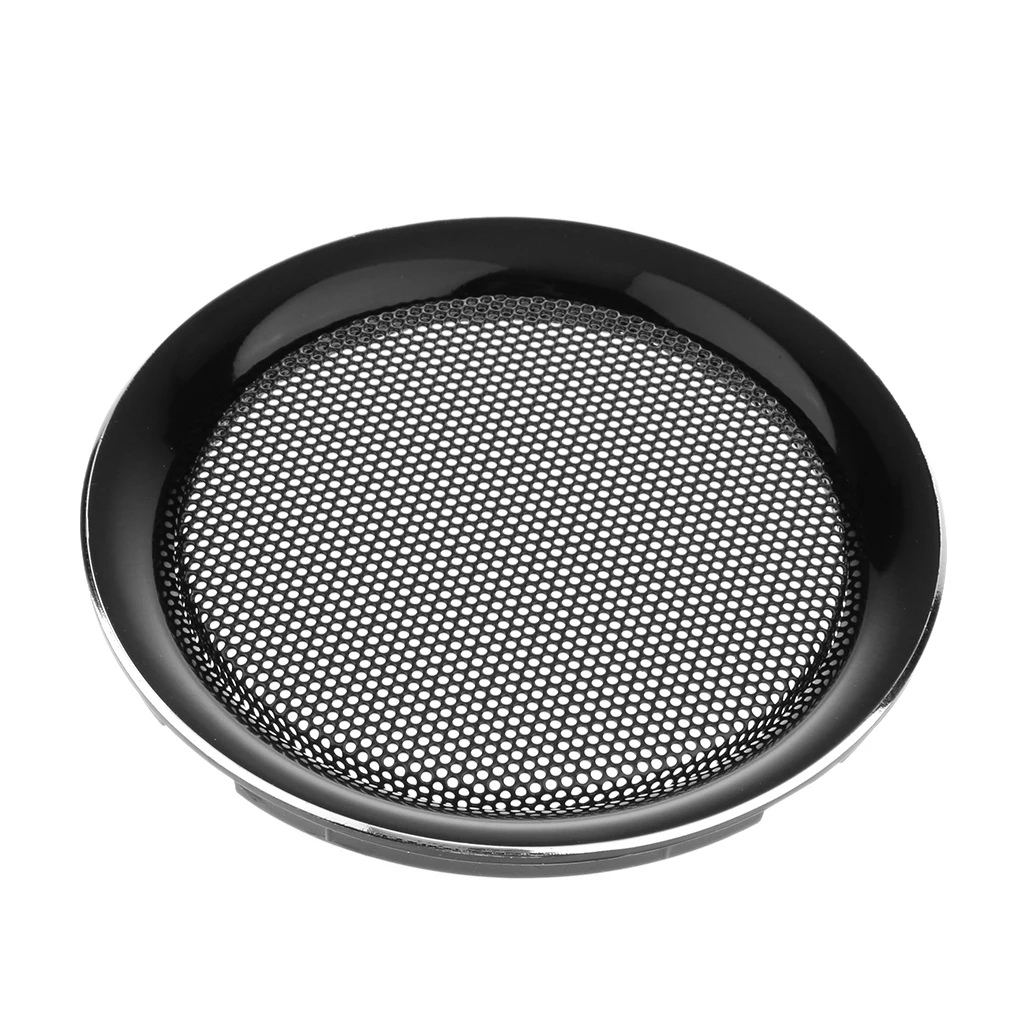 6.5inch Black Color Mesh Speaker Decorative Circle Subwoofer Grill Cover Guard Protector