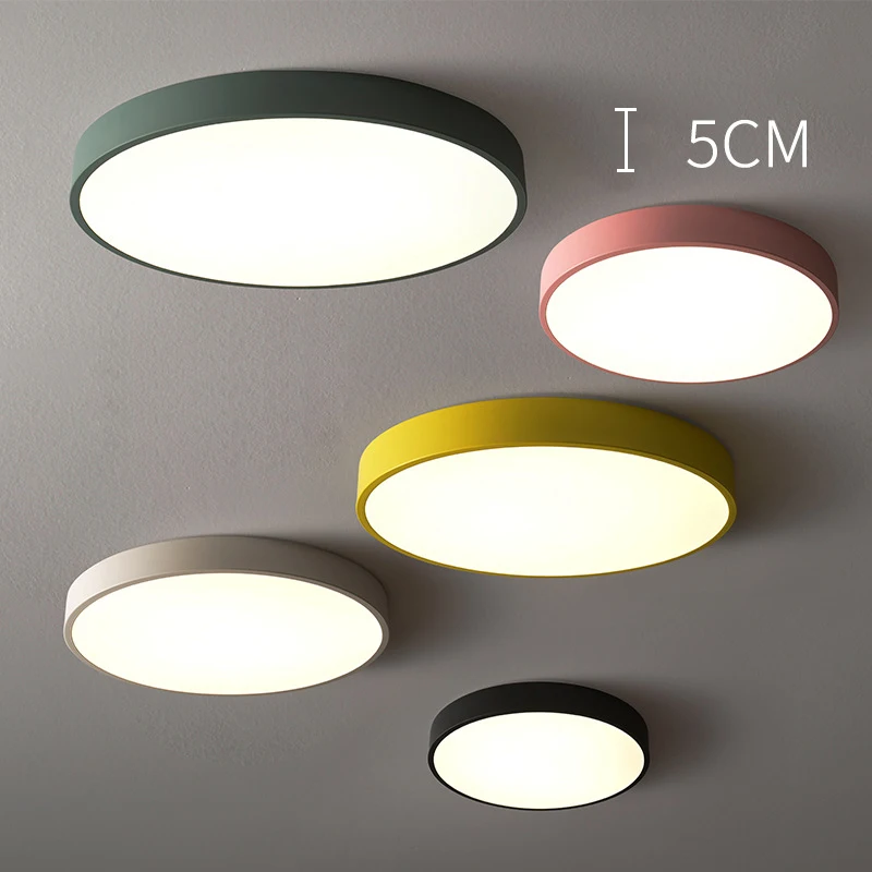 

LED Ceiling Light Living Room Corridor Balcony Light Colorful ceiling lamp Easy install Bedroom Kitchen Surface Ceiling Lights