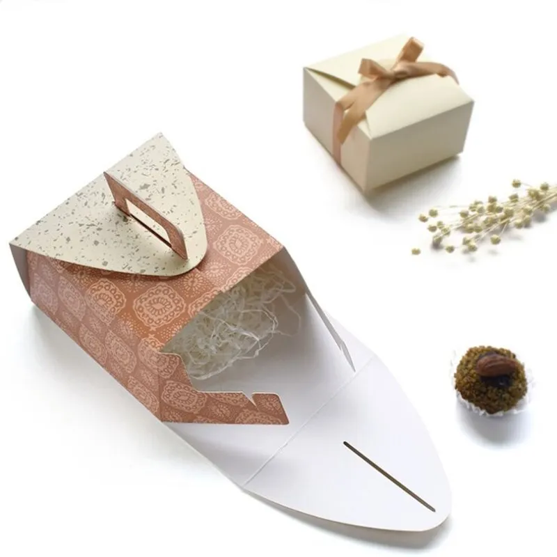 New sale Ins style creative color gift with hand carton spot universal portable color printing baking packaging carton custom