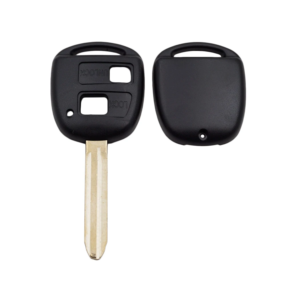 

Xinyuexin 2 кнопки дистанционного автомобильного ключа корпус для Toyota Land Cruiser Lexus чехол для ключа с необработанным лезвием автозапчасти