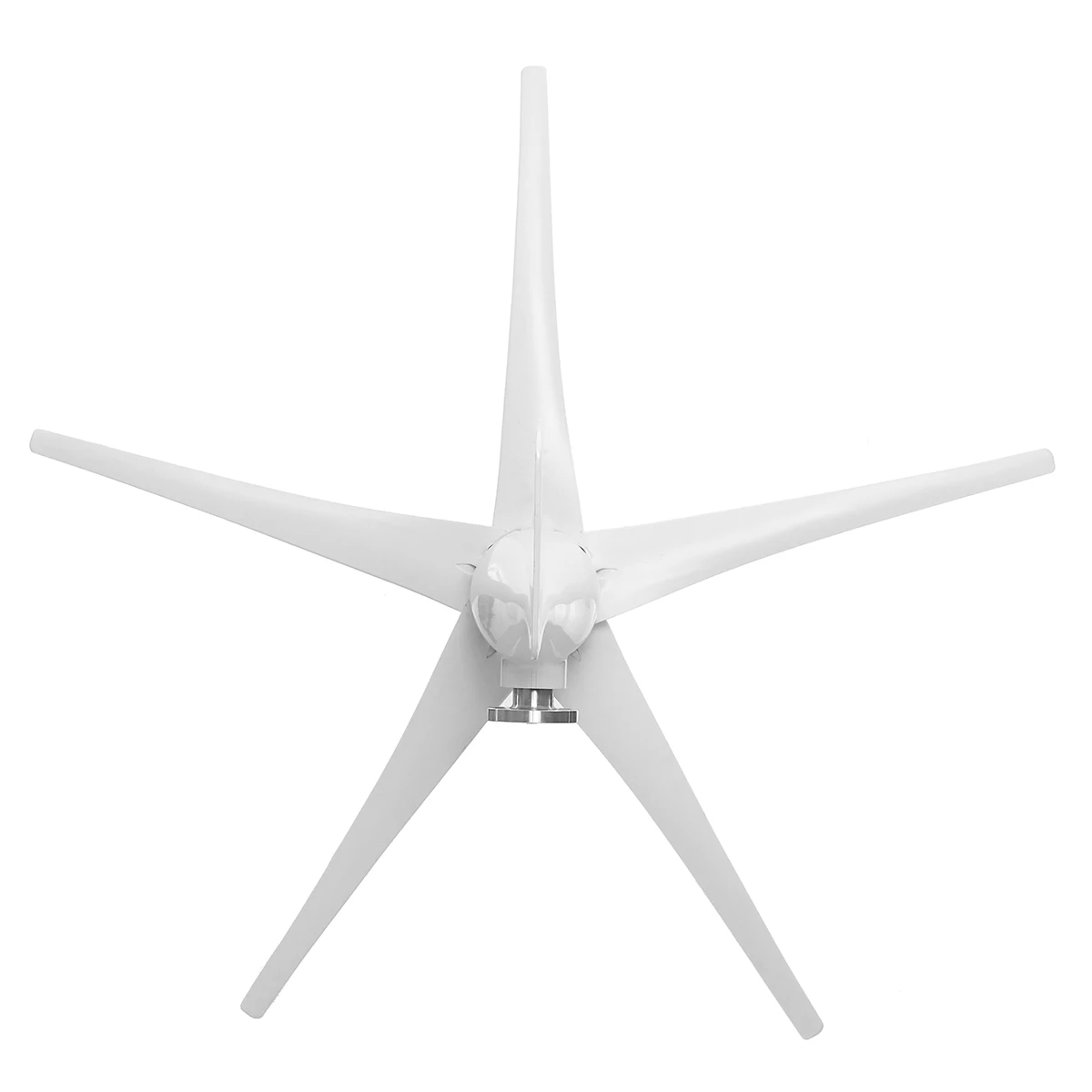 2200W 12/24V Horizontal-Axis 5-Blades Wind T urbine Generator 3 Phase AC Permanent Magnet Synchronous Residential Generator