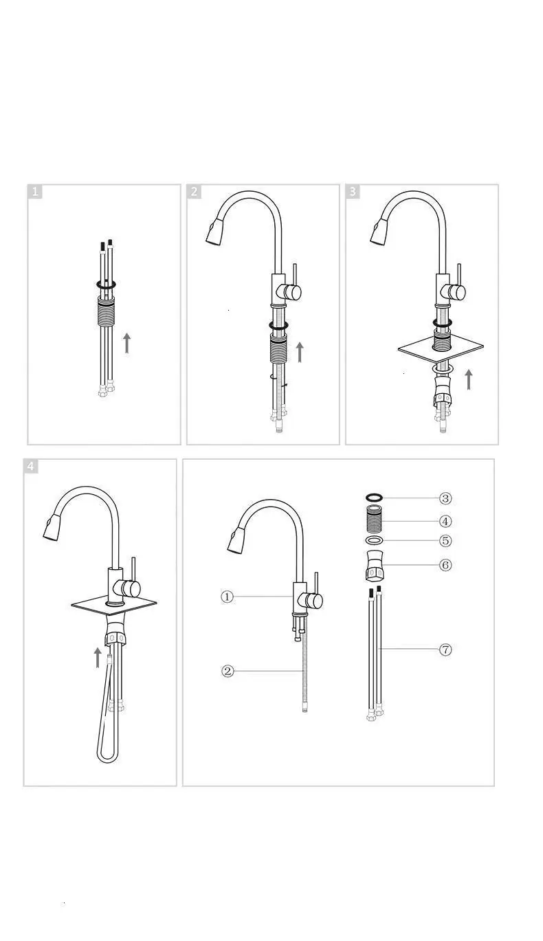 Смеситель для гурманов Griferia Para Keuken Kraan Com Filtro Rubinetto Cucina Pia Grifo Cocina Da Cozinha Torneira кухонный кран