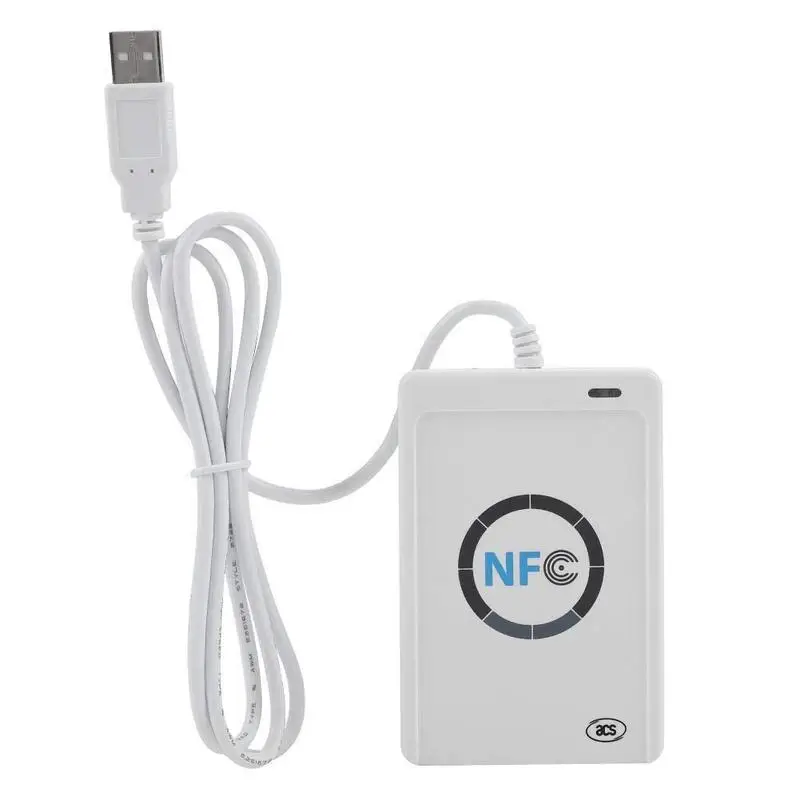 NFC RFID считыватель смарт-карт Писатель Копир Дубликатор 13,56 МГц ACR122U M1 записываемый ISO/IEC18092+ 5 шт. карты USB S50 программное обеспечение C L7O5