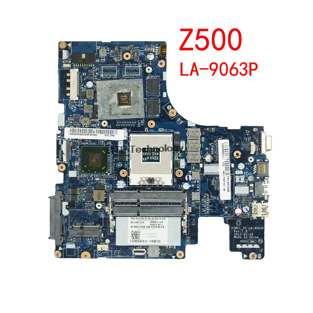 HOLYTIME материнская плата для ноутбука lenovo IdeaPad Z500 VIWZ1_Z2 LA-9063P 15 дюймов GT740M 2 Гб HM76 DDR3 |