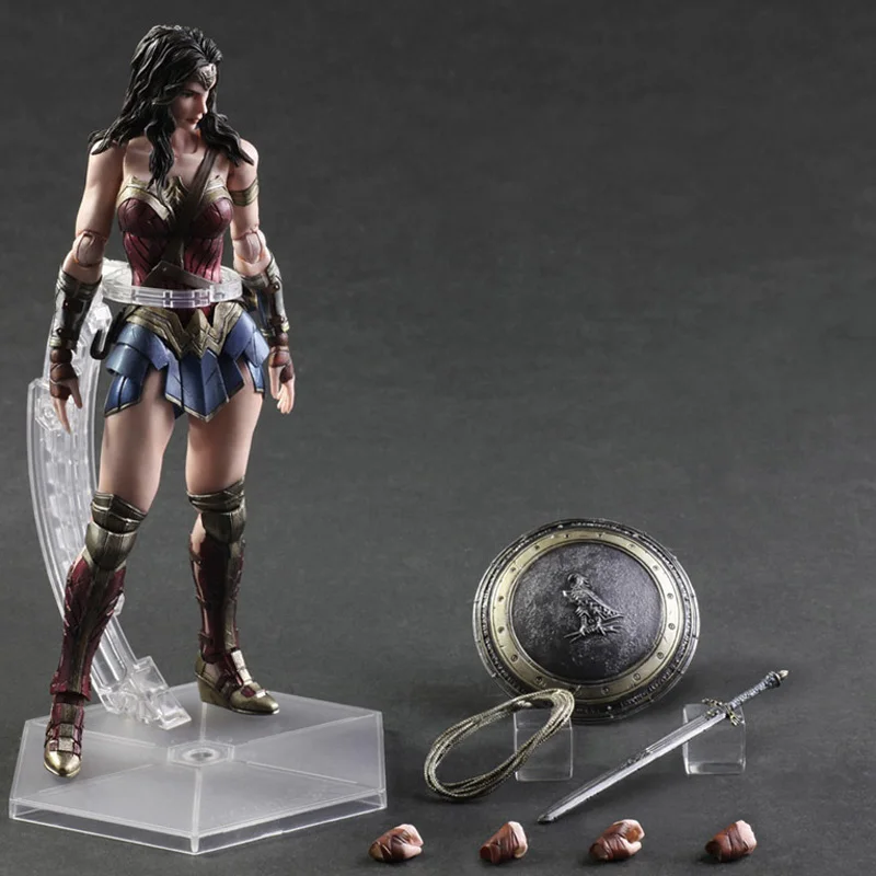 PA kai super heroes dc Diana Prince экшн-фигурки Play Art Justice League Wonder Woman 25 см горячая модель игрушки с мечом коллекция
