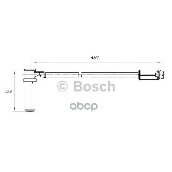 Датчик Частоты Вращения Колеса Bosch арт. 0265004025