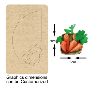 

New carrot Wooden die Scrapbooking Cutting Dies Suitable for common die cutting machines on the market