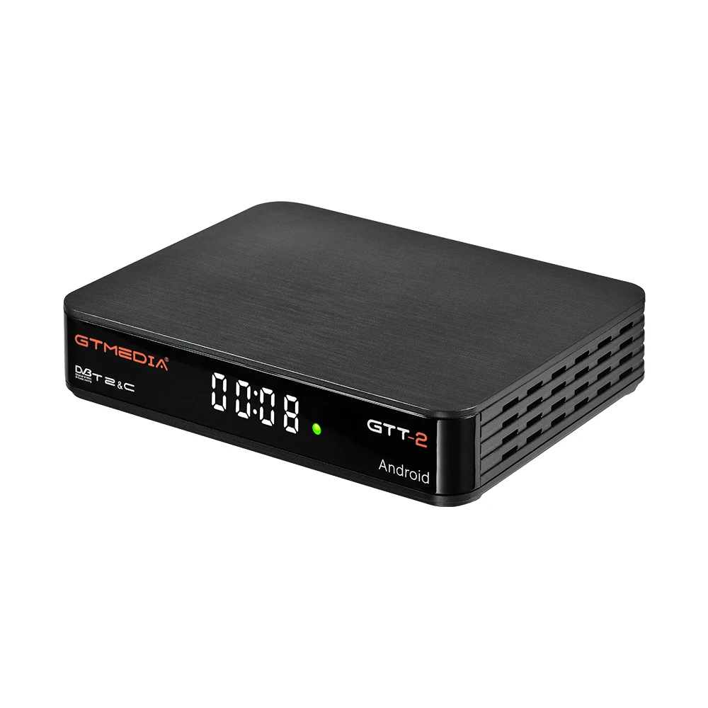GTT-2 Android 6,0 ТВ коробка+ DVB-T/T2/Кабель с ПВХ изоляцией(J83.A/B/C)/ISDBT Amlogic S905D сетевой плеер 2 Гб RAM+ 8gbrom-цифра спутниковый телевизионный ресивер