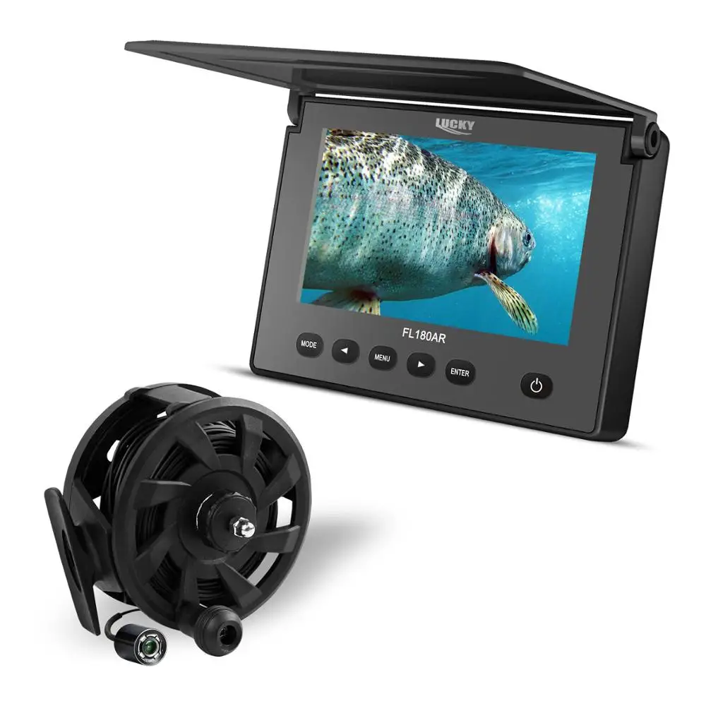LUCKY подводный рыболокатор рыболовная камера для подледной рыбалки камера ночного видения 4," ЖК-монитор Спортивная видеокамера подводная - Цвет: 20M8G