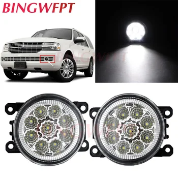 

2Pcs High Brightness LED Fog Light Driving Lamp DRL 35500-63J00 For Lincoln Navigator 5.4L V8 2007-2015 For Lincoln LS 2005