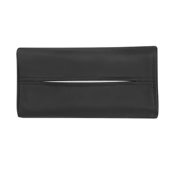 

Home Easy Clean Hotel Tissue Box Car Use On Sun Visor Office Decorative Adhesive Pouch Accessories Paper Extraction Faux Leather