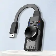 Carte son Audio externe universel, haute qualité, résistant aux chocs, accessoires d'ordinateur, convertisseur Audio