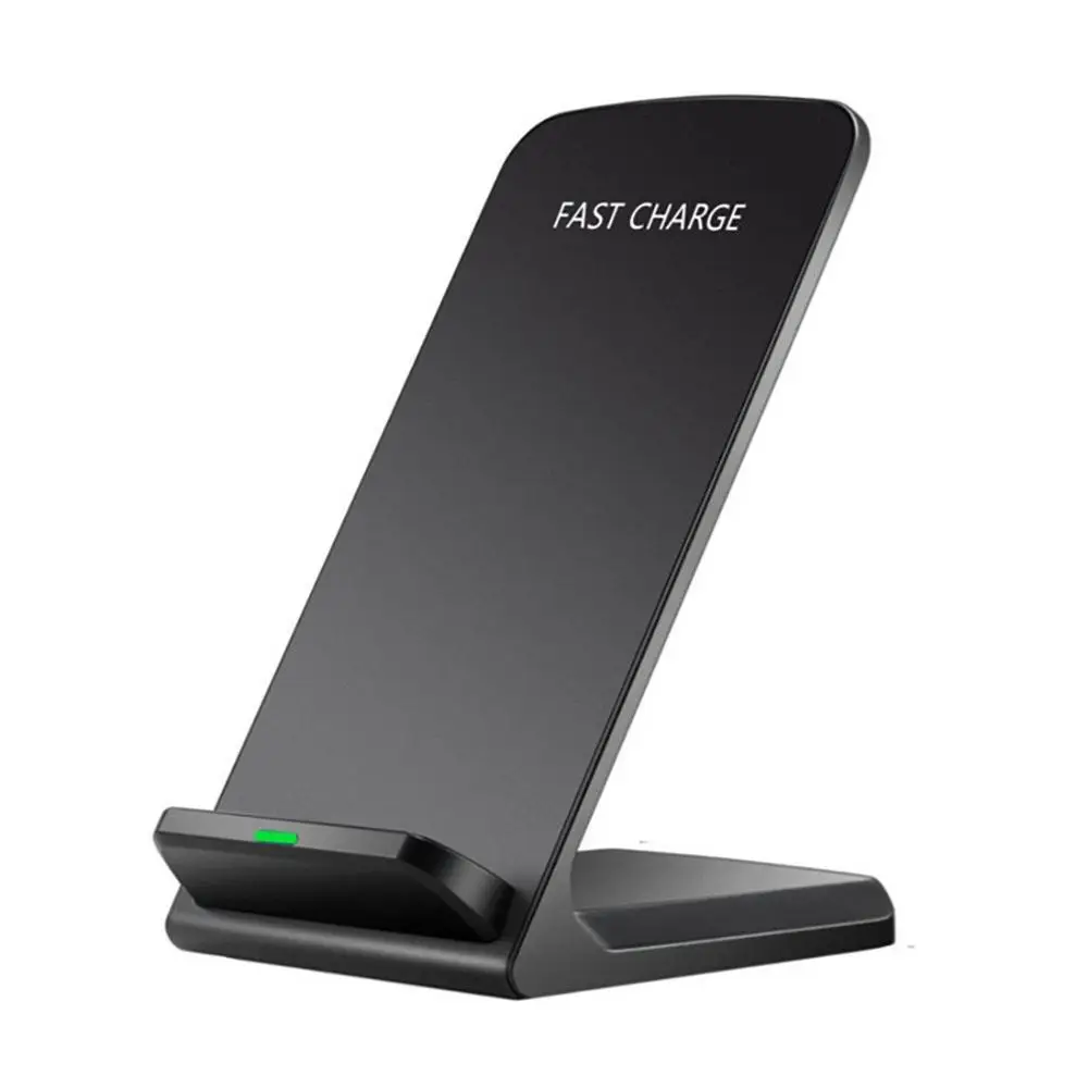 

Dual Coil 10W Qi Wireless Charger For iPhone X 8 10 Plus Phone Fast Charger Pad Dock Station For Samsung S8 S9 S9+ Note 8 7