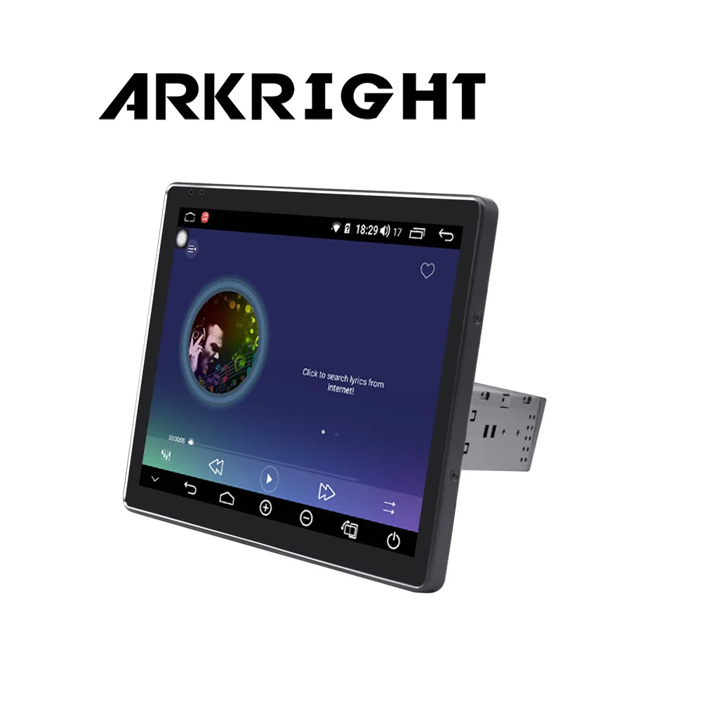 Gps автомобильное радио видео выход 9," 1 Din Android 8,1 4 ГБ/64 ГБ с 4g sim-карты беспроводной Carplay/BT/DSP универсальный авто радио плеер