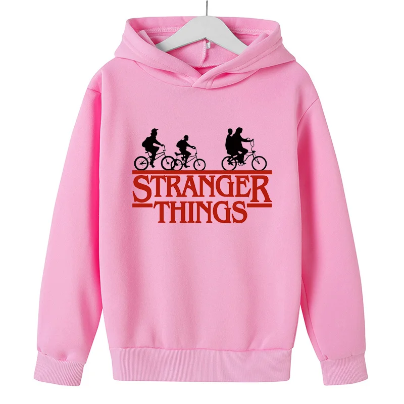 New Boys Hoodie Kids Clothes Funny Stranger Things Hoodies For Teen Girls 4-13y Baby Sweatshirt Children's Clothing | Мать и ребенок