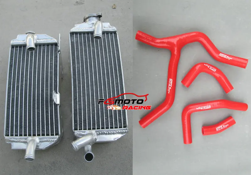 Алюминиевый радиатор+ силиконовый шланг для Honda CRF450R CRF450 R 2013 13 14